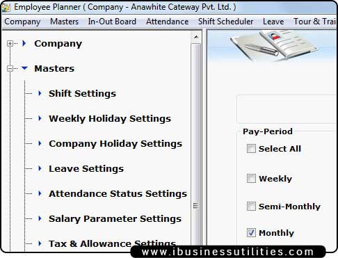 Employee Planner Utilities screenshot