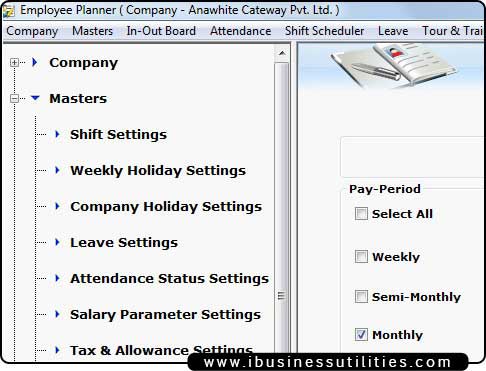 Employee Planner Utilities software