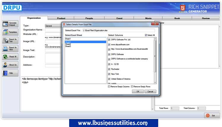 Micro Data Generator software