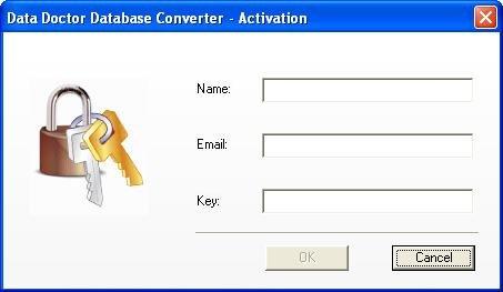 Activation Process of MS Access to MySQL Converter