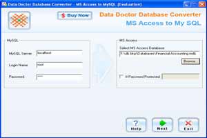 Convert MS Access to MySQL database