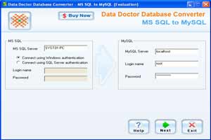 Convert MSSQL to MySQL database