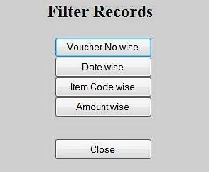 Filter Records