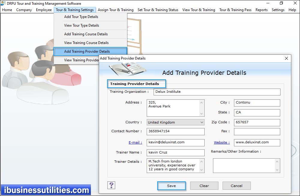 Training Provider Details Training Provider Details