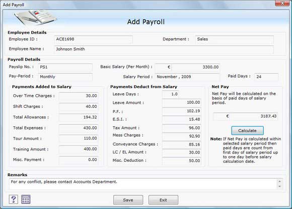 Payroll System