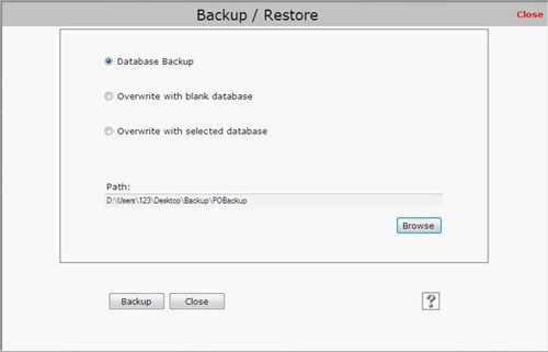 Backup/Restore