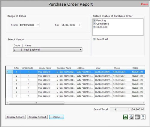 Purchase Order