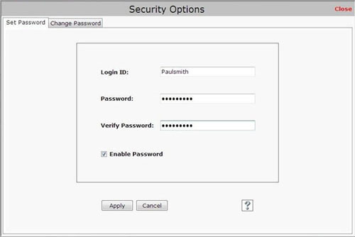 Security Options