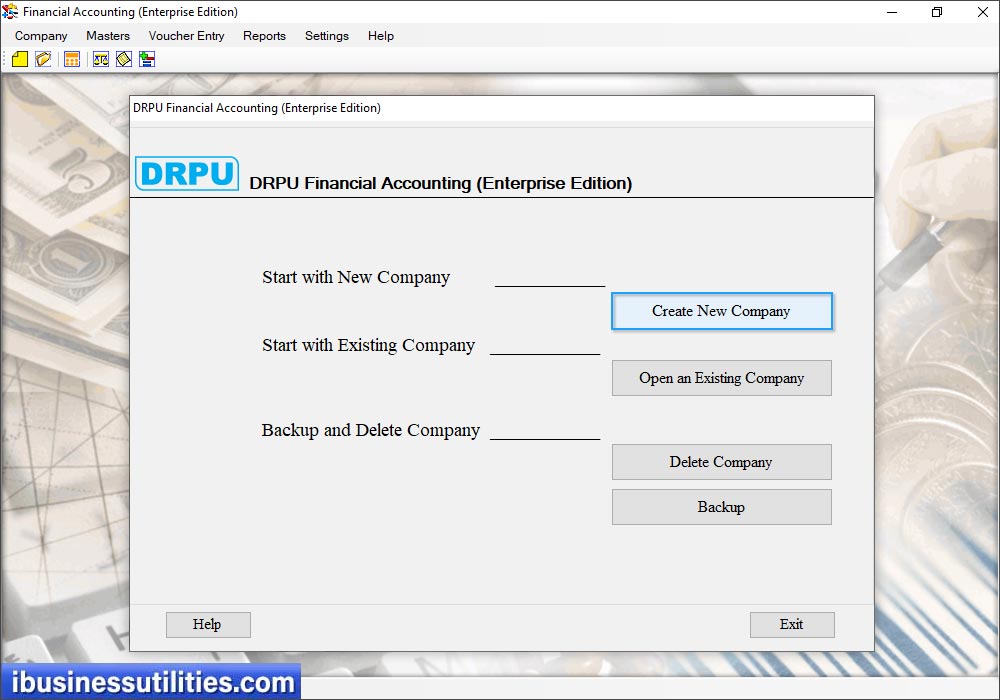 Accounting Software (Enterprise Edition) Screenshots