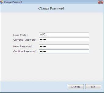 Change Password