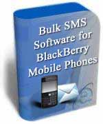 Bulk SMS Software for BlackBerry Mobile Phones