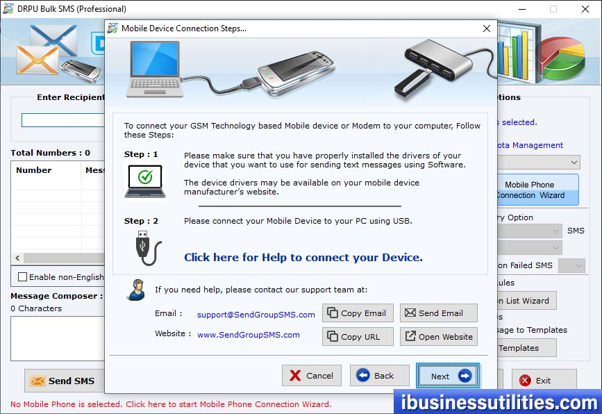  Com Port from Connected Device 