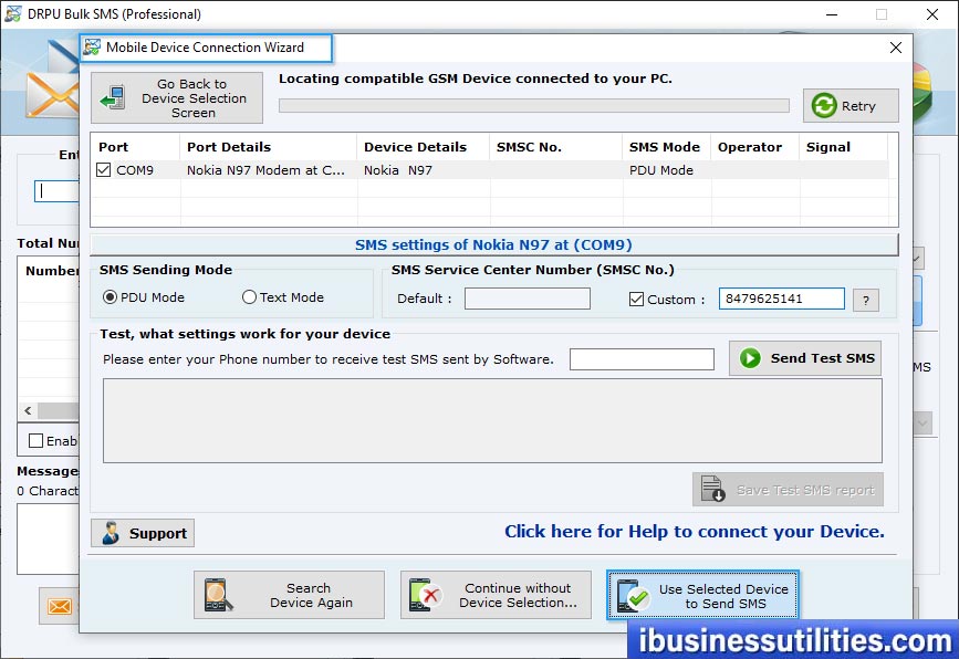 Choose Import and Composing Options