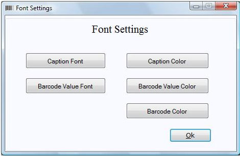 Font Settings