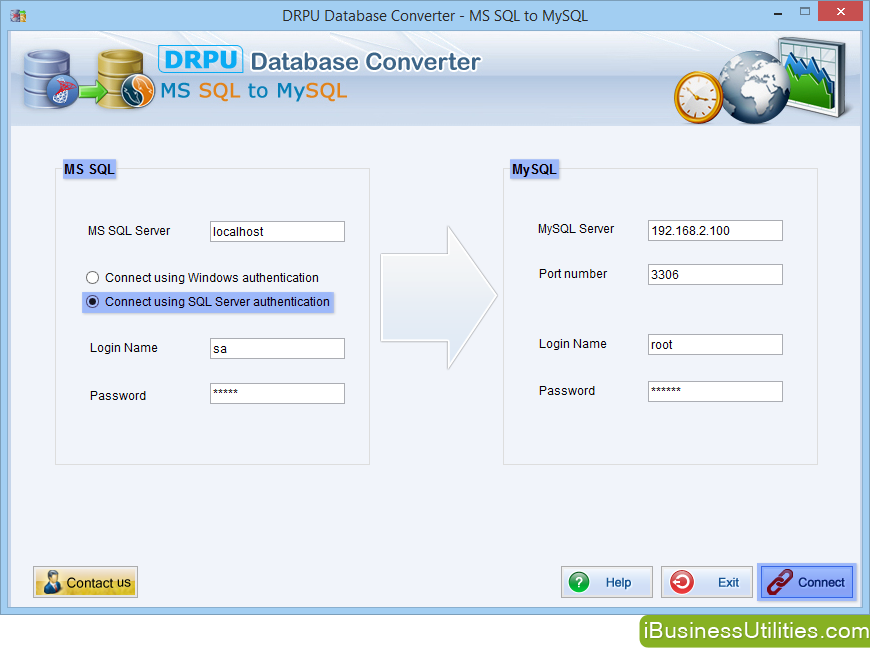 Database Converter - MSSQL to MySQL