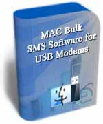 Mac Bulk SMS Software for USB Modems