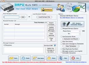 Mac SMS Software for USB Modem