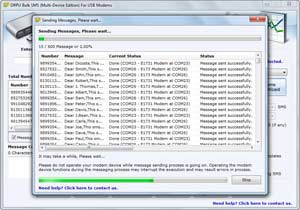 Multi USB Modem Bulk SMS Software