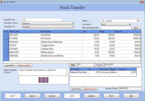 Stock Transfer
