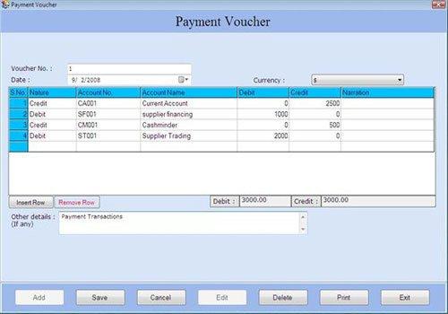 Payment Voucher