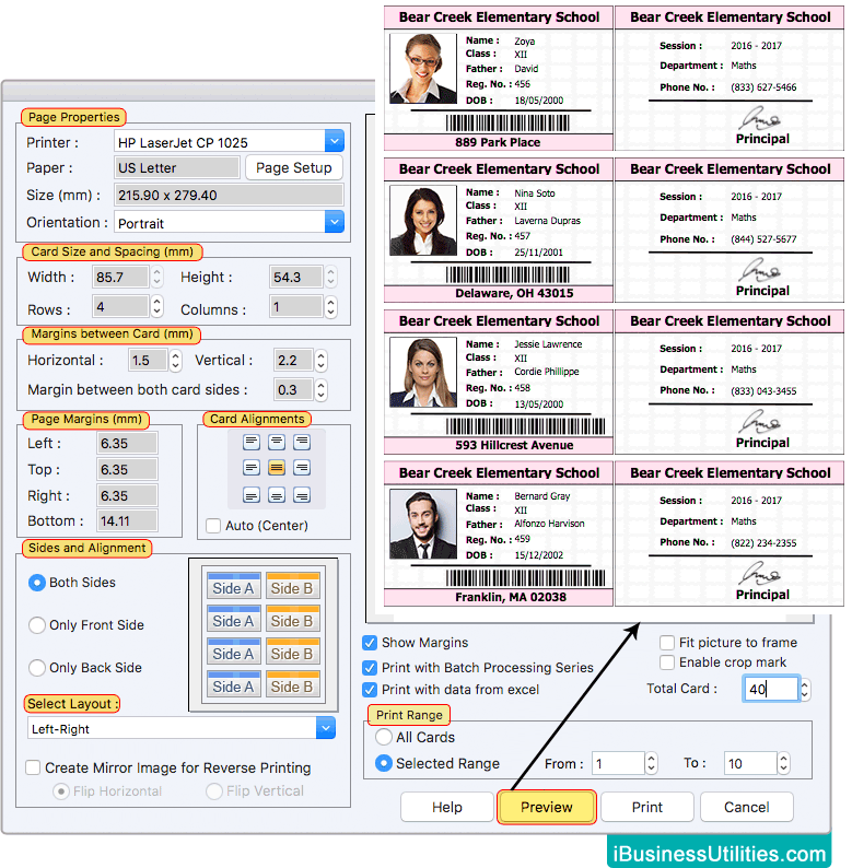 Print Settings