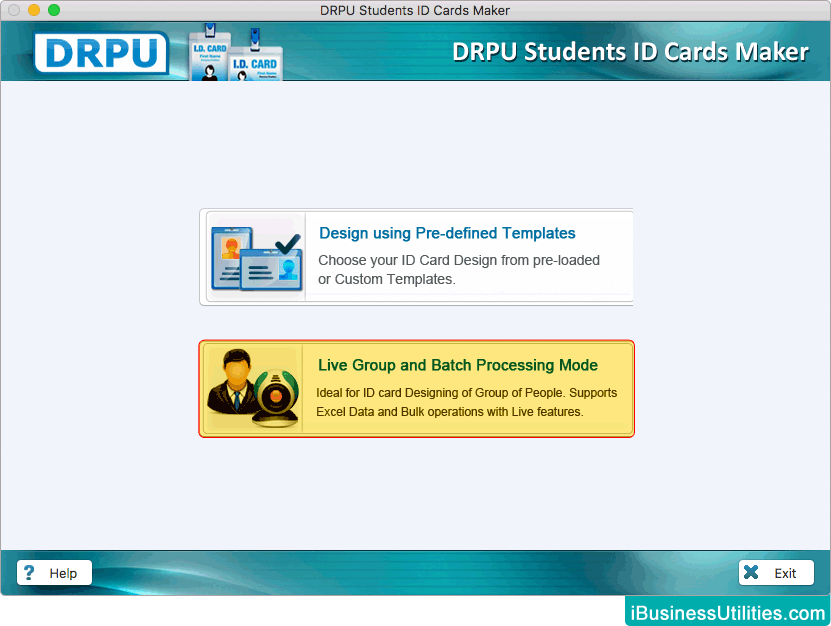 Live Group and Batch Processing Mode