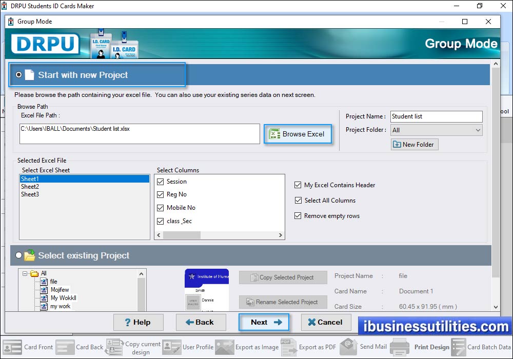 Live Group and Batch Processing Mode 