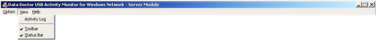 View Menu Bar