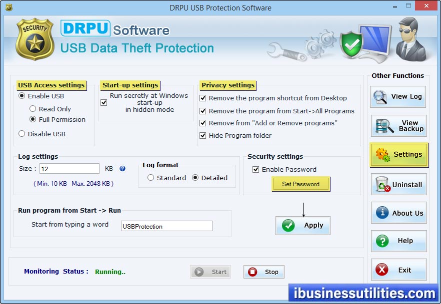  USB Data Theft Protection Utility